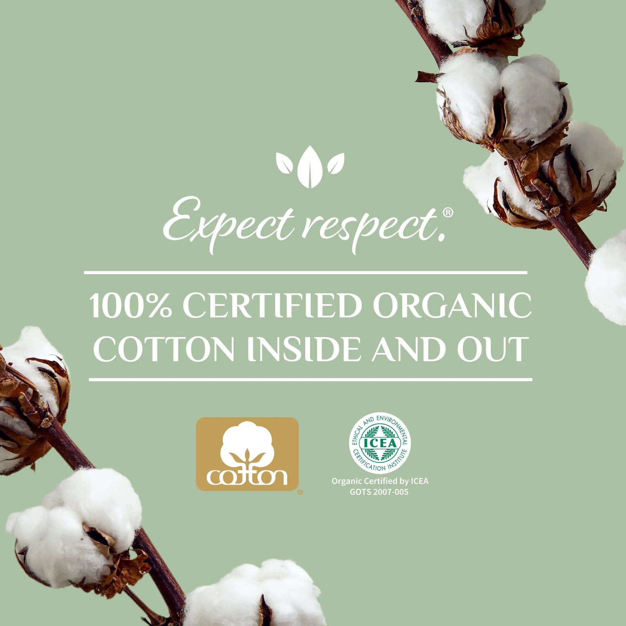 Organyc 100% Certified Organic Cotton Tampons - Cardboard Applicator, Free from Chlorine, Perfumes Organyc Au supplements