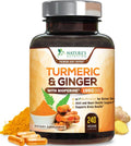 Turmeric Curcumin with BioPerine & Ginger 95% Standardized Curcuminoids 1950mg Nature's Nutrition Au supplements