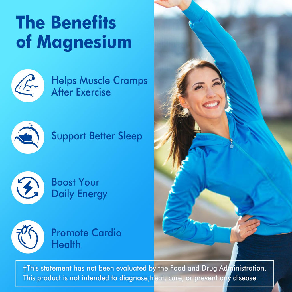 Magnesium Gummies - Triple Magnesium Complex, Magnesium Glycinate Gummies | Magnesium Glycinate, Malate, Citrate w/ D3 B6 B12, for Calm