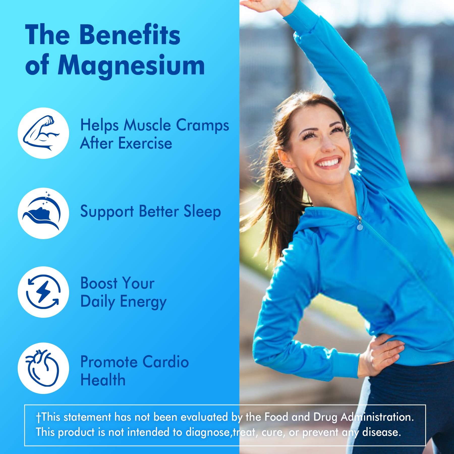 Magnesium Gummies - Triple Magnesium Complex, Magnesium Glycinate Gummies | Magnesium Glycinate, Malate, Citrate w/ D3 B6 B12, for Calm