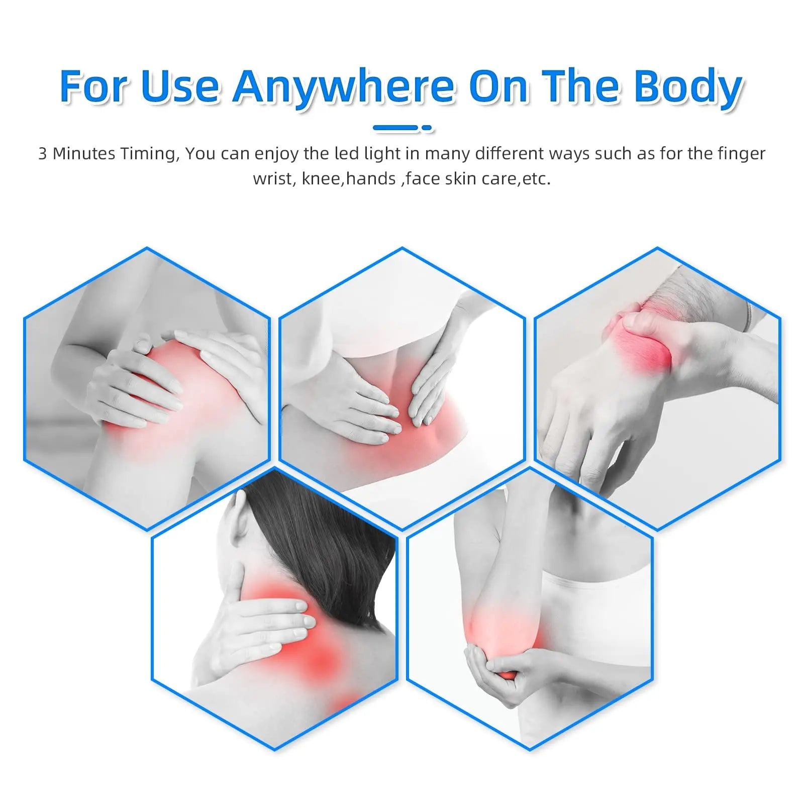 TherapSky Red Light Therapy Device w/Built-in Battery, Infrared Red Light Therapy Wand therapsky Au supplements