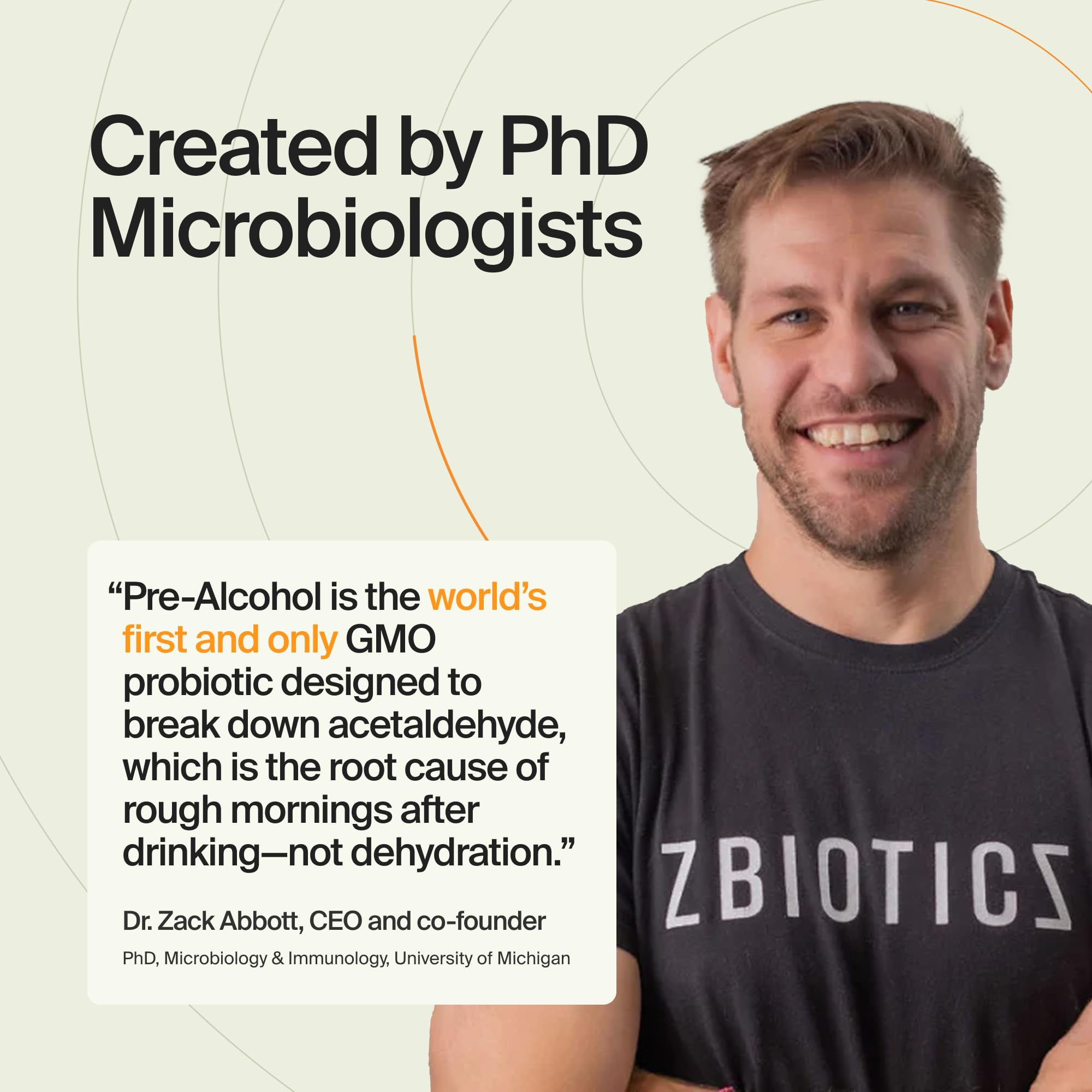 ZBiotics — Feel Better After Drinking, Wake Up Refreshed, Science-Backed, Patented Probiotic for Easier Mornings, Travel-Friendly, 3-Pack of 0.47 Fl Oz Bottles