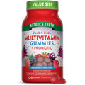 Nature's Truth Kids Multivitamin Gummies with Probiotics | 120 Count | Berry Punch Flavor | Vegetarian, Non-GMO & Gluten Free Supplement Nature's Truth Au supplements