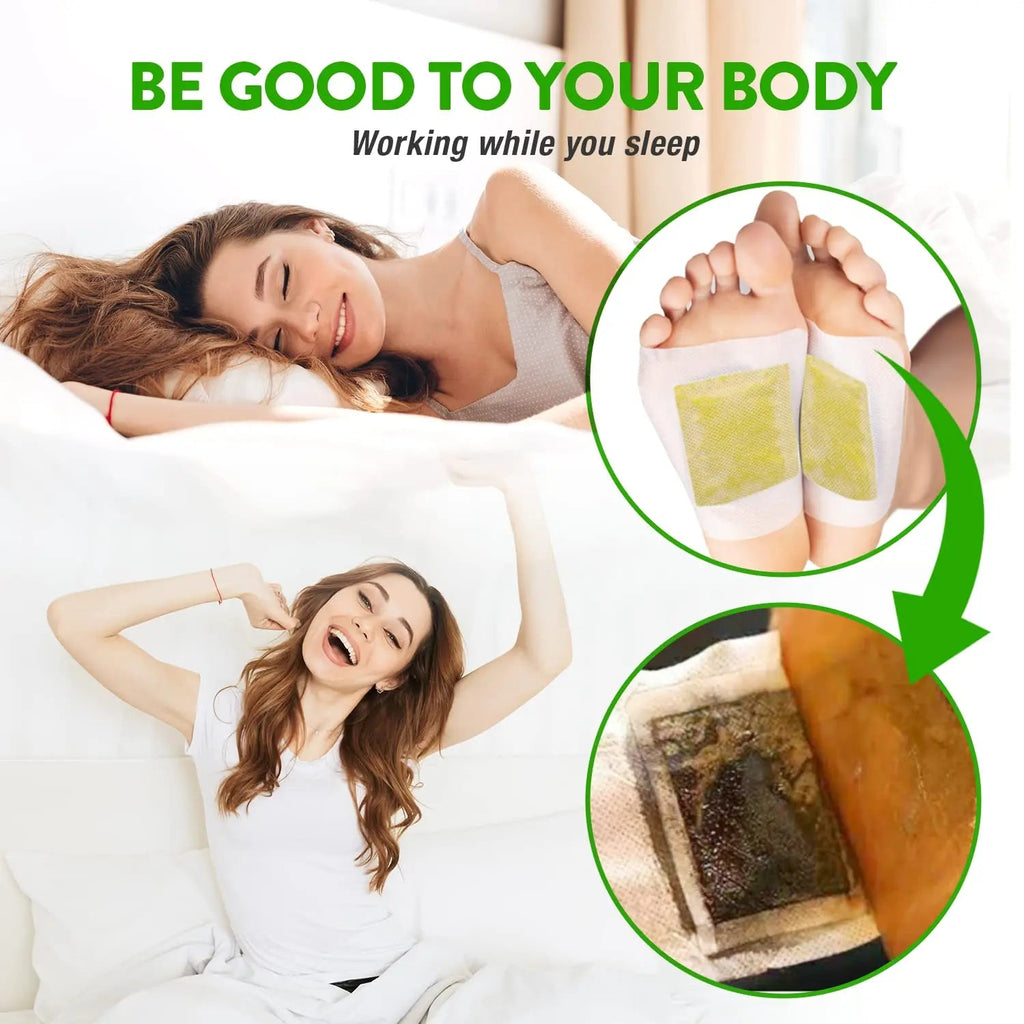 Foot Paches, Premium Deep Cleansing Foot Pads, Bamboo Foot Paches Rantherm Au supplements