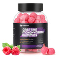 IRIDESICENT Creatine Monohydrate Gummies 5000mg w/Iron, Vitamin B6 & B12, Sugar Free 5g Creatine Supplements for Women and Men Boost Energy & Muscle Recovery - 90 Raspberry Gummies IRIDESICENT Au supplements