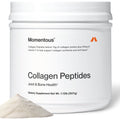 Momentous Grass-Fed Collagen Peptides Powder - Collagen Protein Powder with Fortigel & Vitamin C for Hair, Skin, Nails, & Joint Health Support