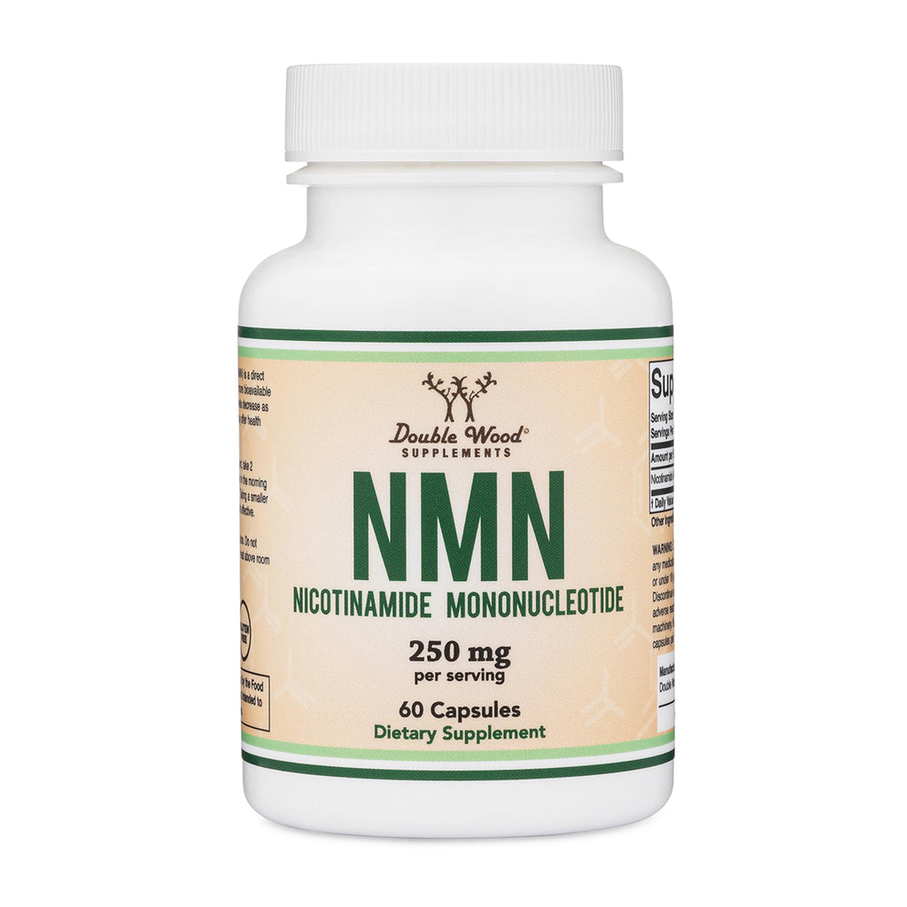 Double Wood Supplements NMN (Nicotinamide Mononucleotide) 250mg, 60 Capsules - 30 Servings, Gluten Free Double Wood Supplements Au supplements