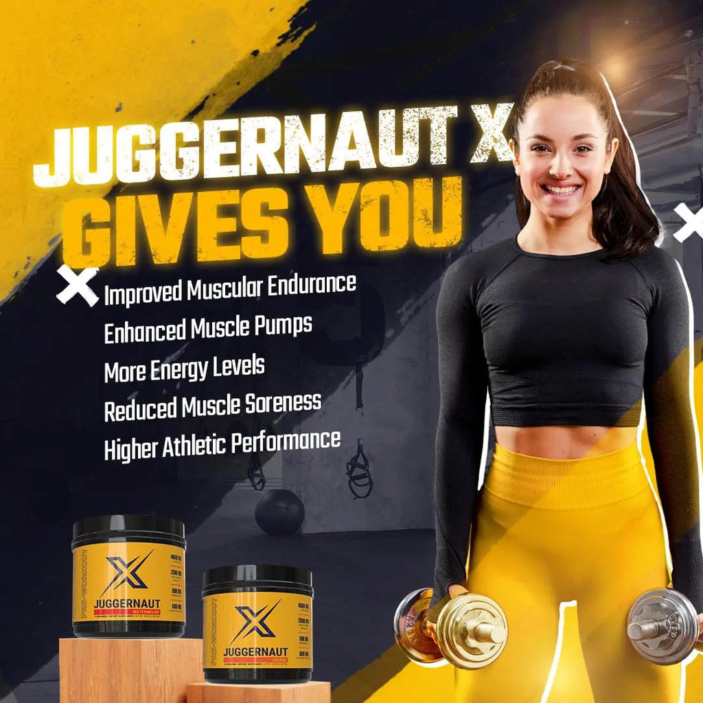 Juggernaut X Pre-Workout Supplement (Watermelon) - Boosts Strength, Endurance, Focus Infinite Labs Au supplements