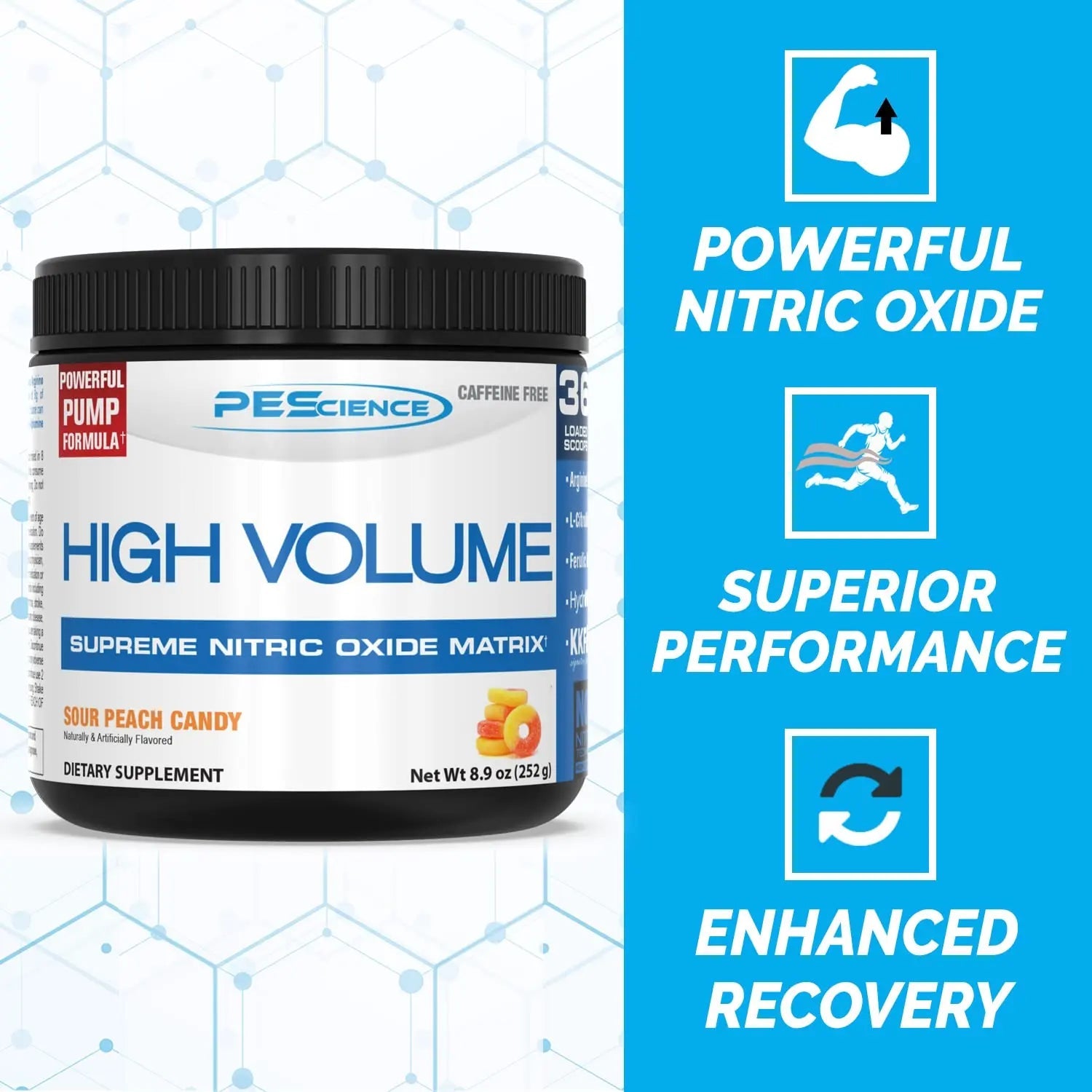 PEScience High Volume + Prolific Pre-Workout Stack, Powerful Nitric Oxide & Energy PEScience Au supplements