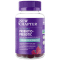 New Chapter Probiotic Gummies for Women and Men, All-Flora (1 Month Supply) – 55% Less Sugar+, Formulated for Holistic Gut Health Support with Probiotics + Prebiotic Fiber