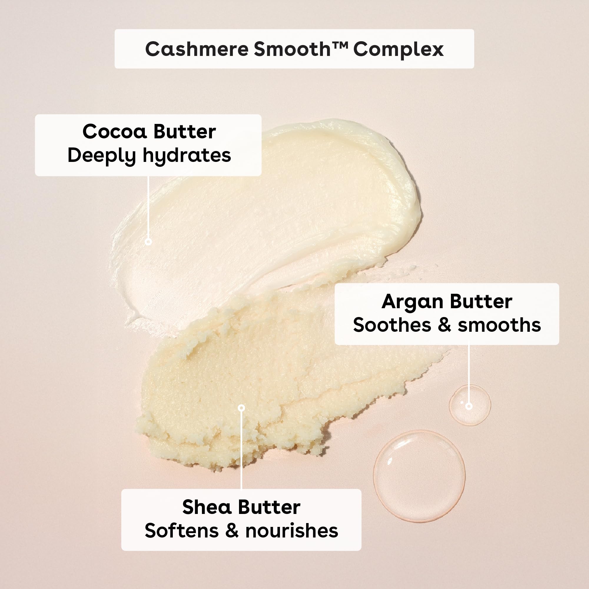eos Cashmere Skin Collection Pre-Shave Scrub- Vanilla Cashmere, Exfoliating Body Scrub, Vanilla Body Scrub, Hydrating, Shea Sugar, 7 fl oz