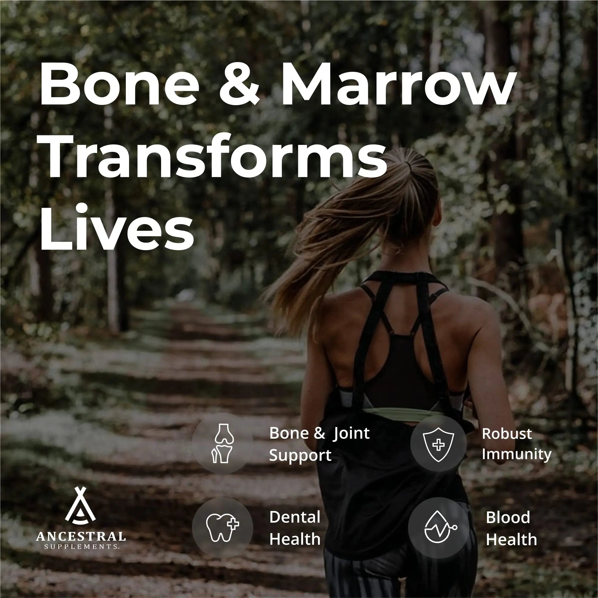 Ancestral Supplements Grass Fed Beef Bone and Marrow Supplement, Bone, Skin, Oral Health, and Joint Care Supplements Promote Whole Ancestral Supplements Au supplements