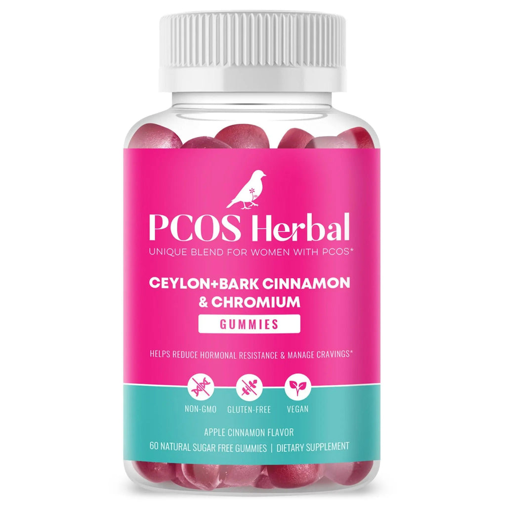 PCOS Herbal Gummies: Manage Cravings and Hormonal Balance; Cinnamon Complex PCOS Herbal Tea Au supplements