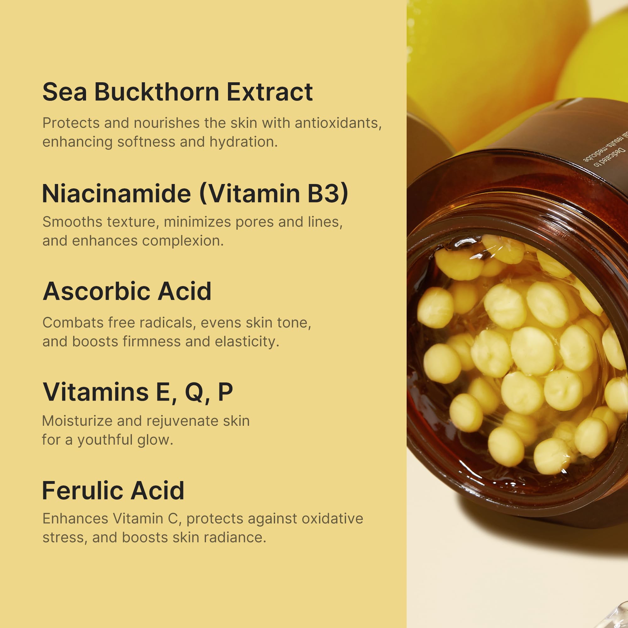 medicube Capsule Cream with Deep Vitamin C | Liposome Vitamin C Golden Capsule
