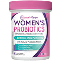 Doctor's Recipes Probiotics for Women, Organic Prebiotics and Probiotics for Digestive Health, Vaginal Health, 140 Billion CFU, 10 Strains, Shelf Stable, 60 Capsules Doctor's Recipes Au supplements