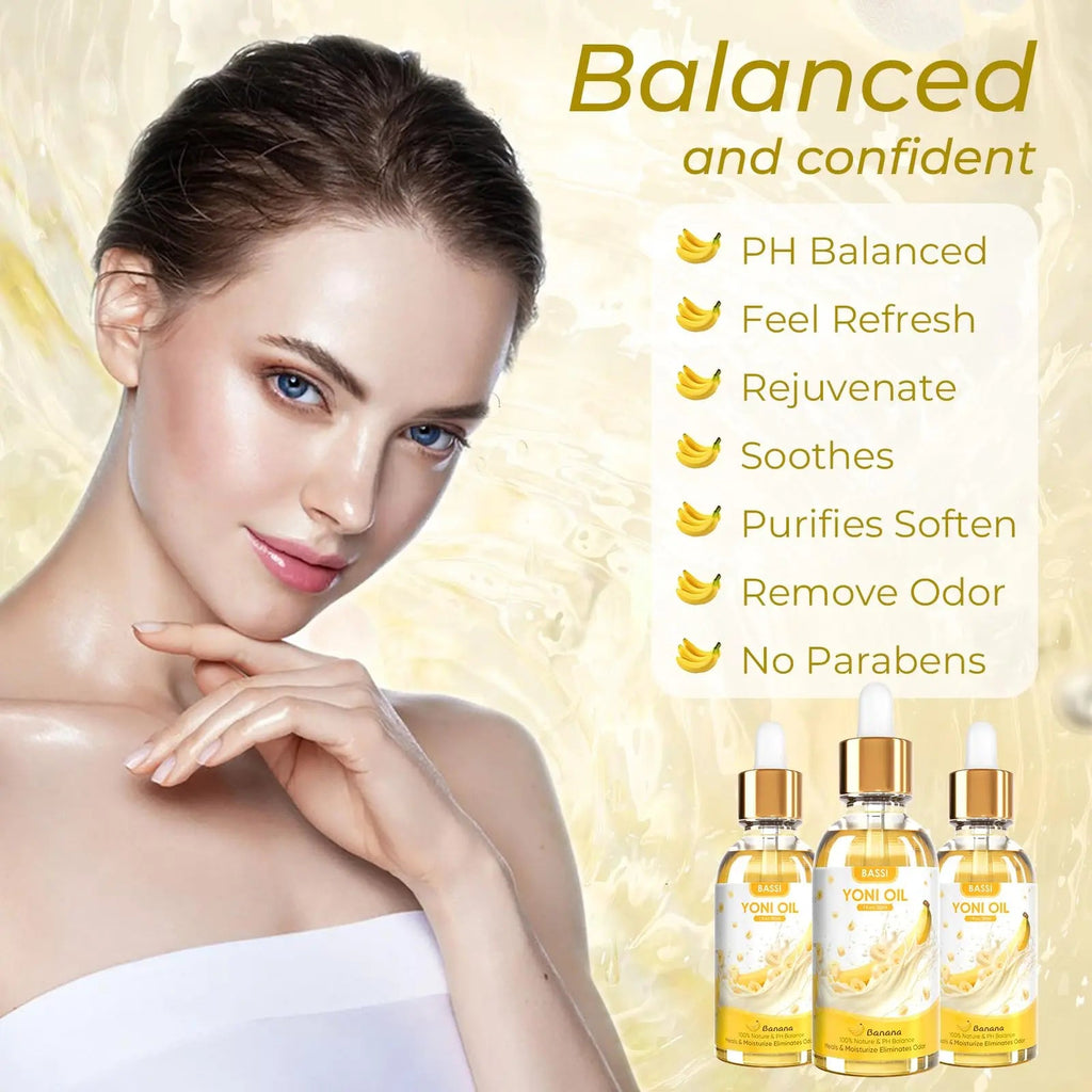 2PCS Yoni Oil Organic Feminine Oil Vaginal Moisturizer - Ph Balance for Women - Feminine Deodorant BASSI Au supplements