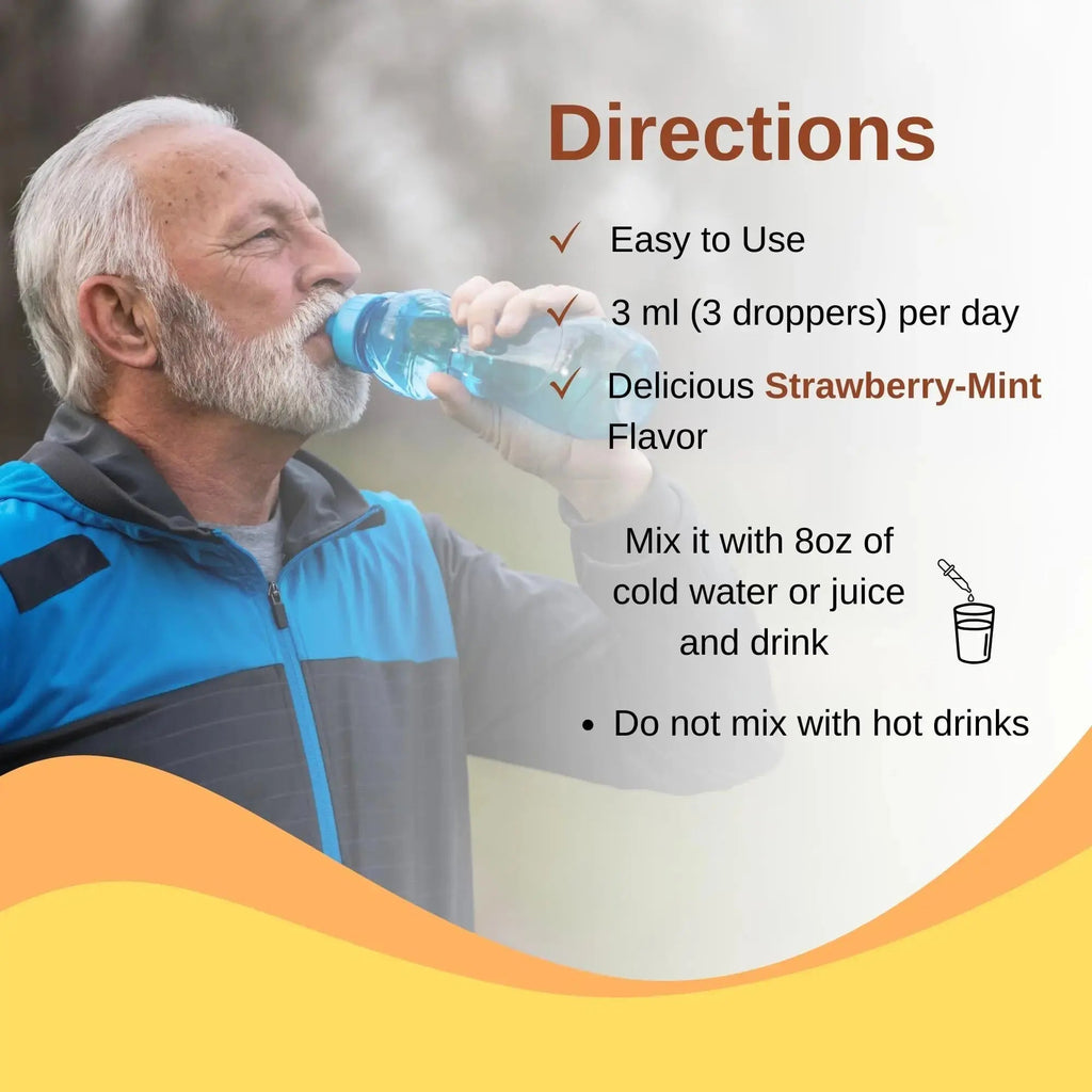 Vitaminally Liposomal Men's 50+ Liquid Multivitamin Drops | Non-GMO | Sugar Free | Gluten Free | 30 Day Supply | 3 FL Oz | Vitaminally Au supplements