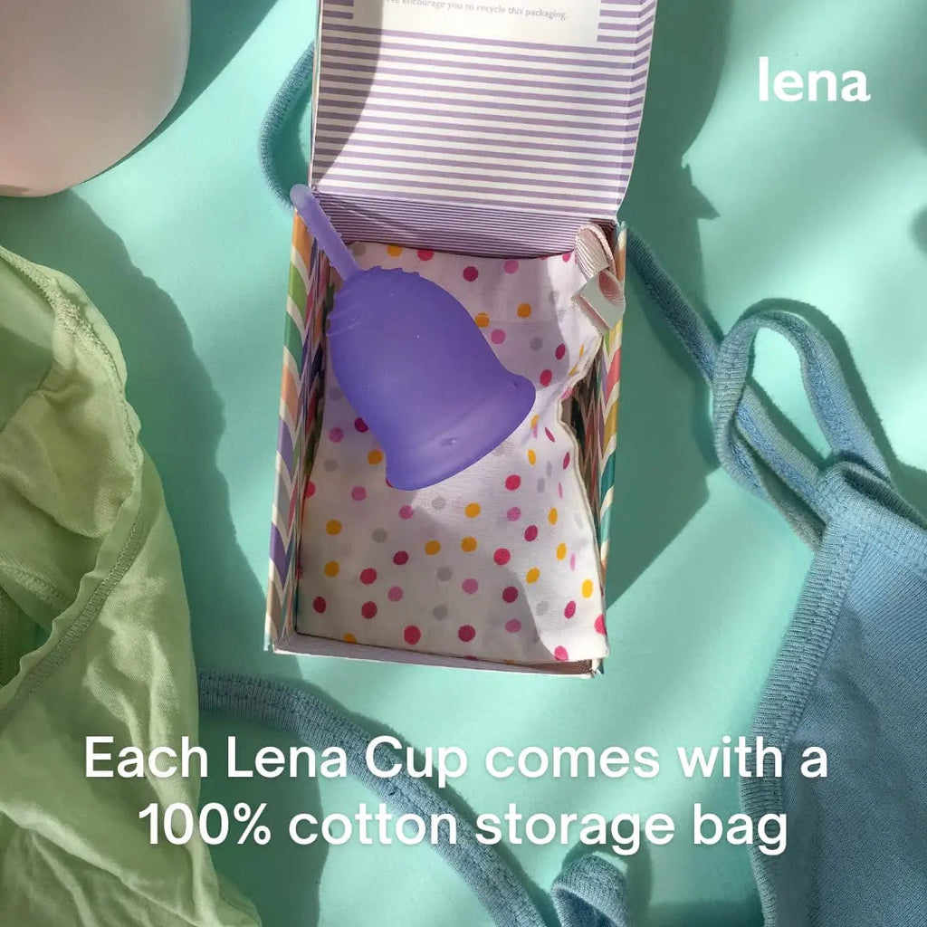Lena Sensitive Menstrual Cup | Reusable Beginner Period Cup | Wear for 12 Hours Lena Au supplements