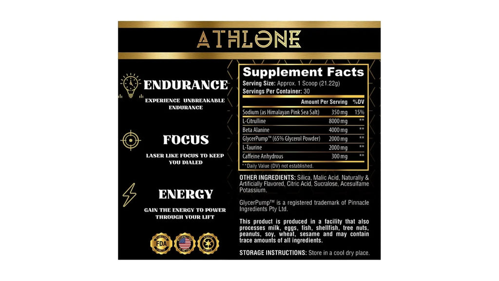 Athlone Pre-Workout Powder Cotton Candy Performance Blend- Supplement - Energy Athlone Au supplements