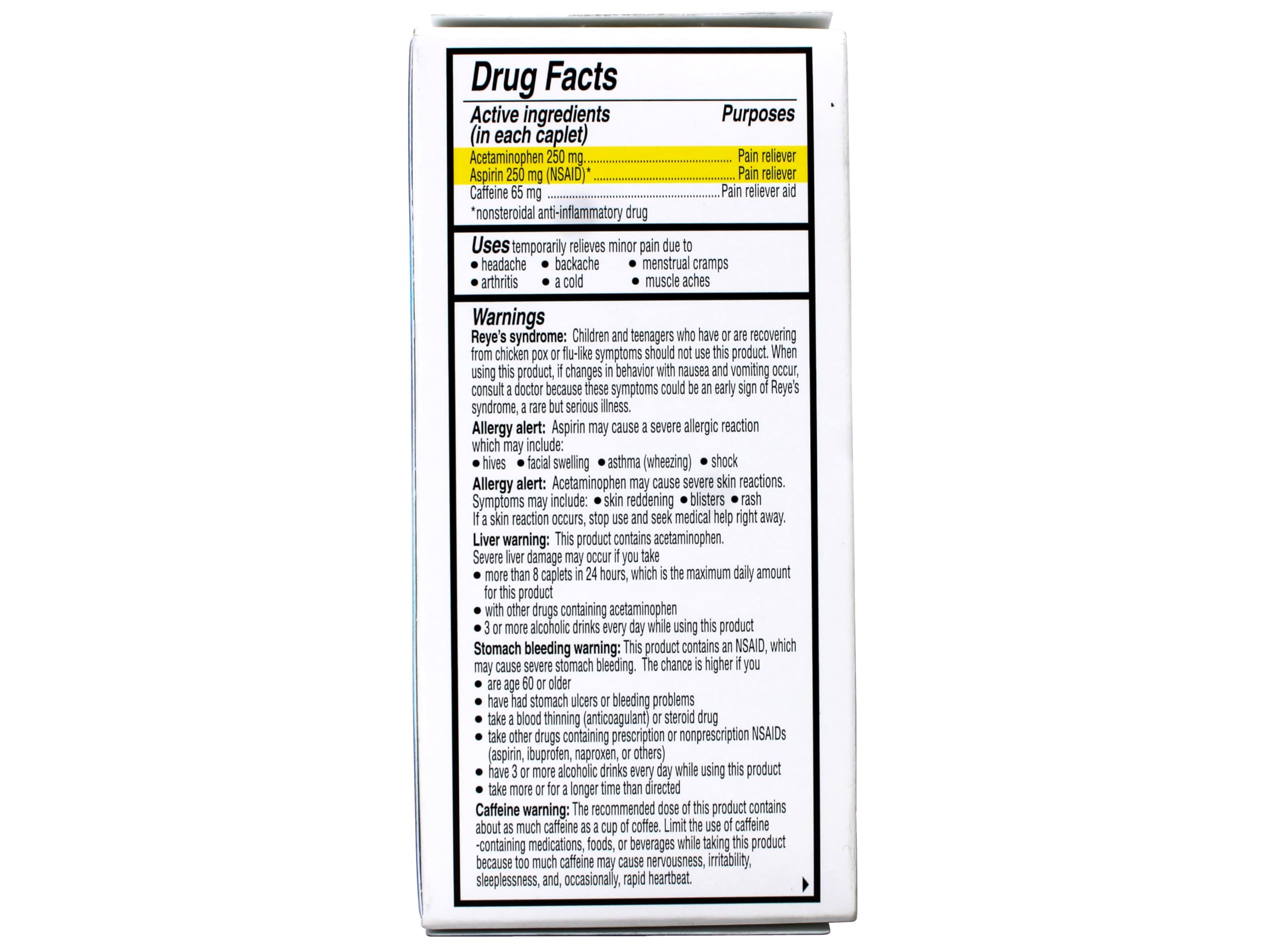 Vanquish Pain Reliever, 100 Count (Pack of 2) Vanquish Au supplements