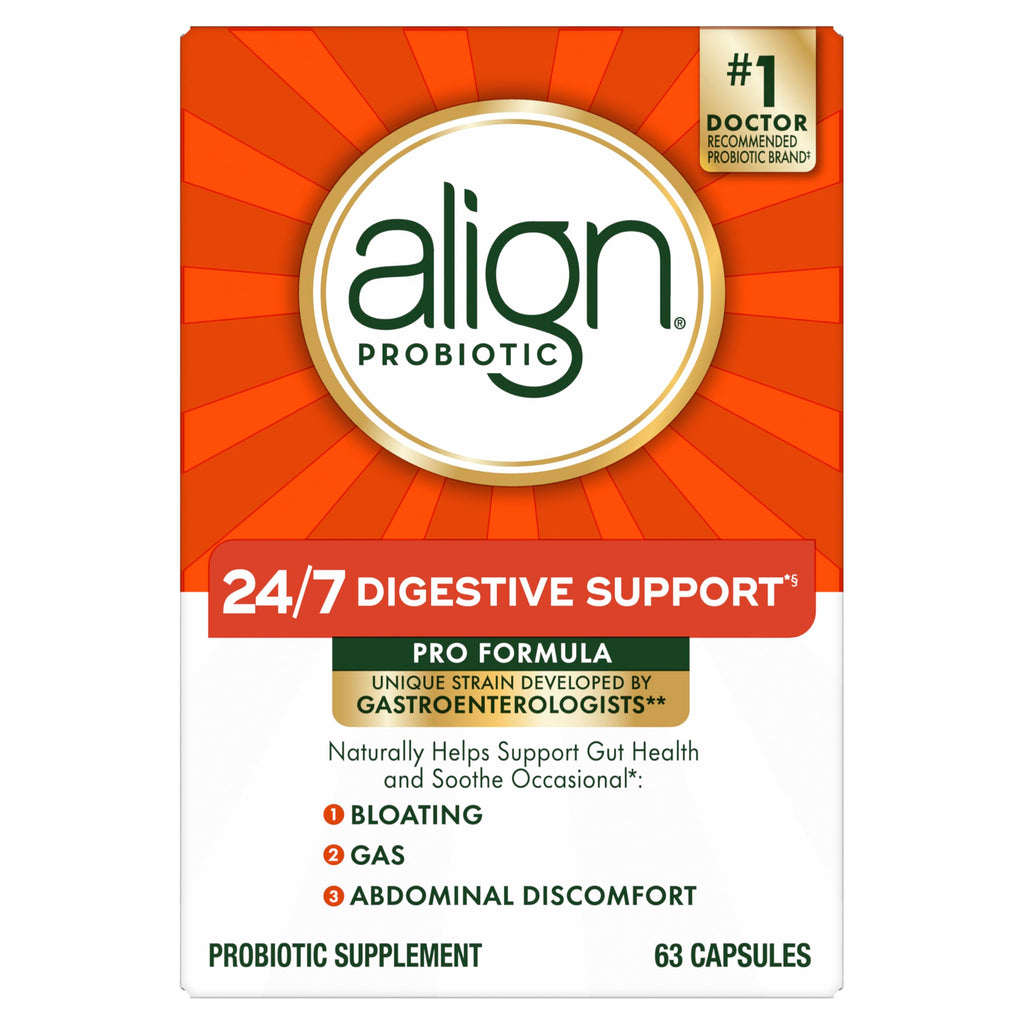 Align Probiotic, Pro Formula, Probiotics for Women and Men, Probiotics for Digestive Health, Men and Womens Probiotic Capsules Help Relieve