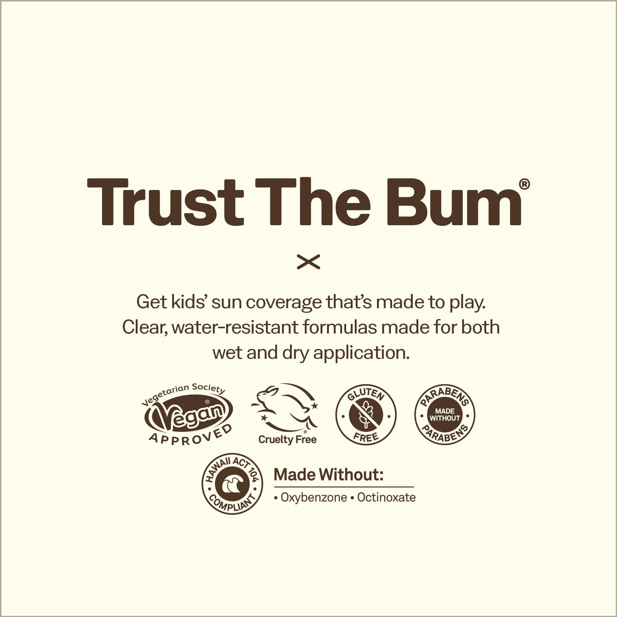 Sun Bum Kids SPF 50 Clear Face Stick Sunscreen - Wet or Dry Skin Application Broad Spectrum Sunscreen with Vitamin E