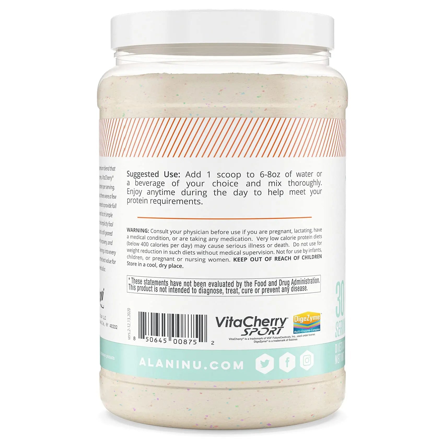 Alani Nu Whey Protein Powder Confetti Cake | 23g Protein with Low Sugar & Digestive Enzymes Alani Nu Au supplements