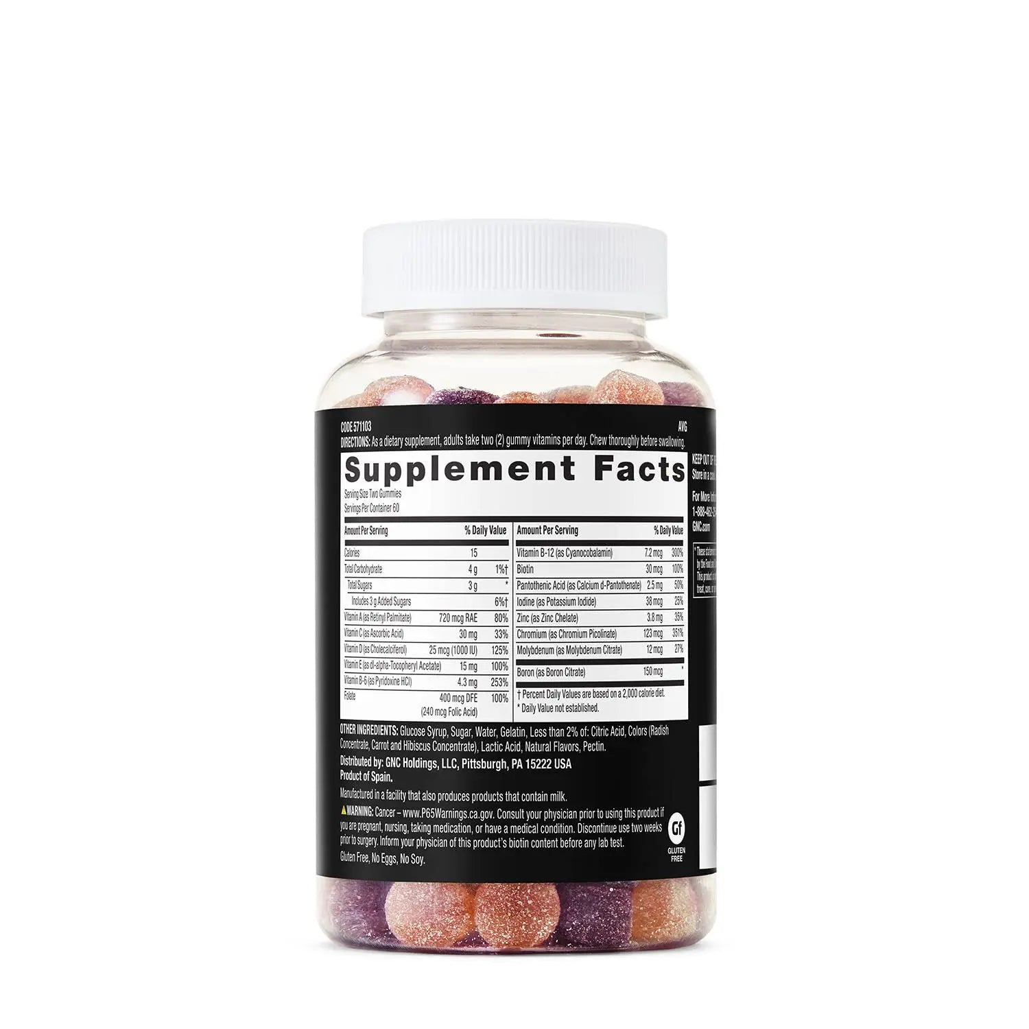 GNC Mega Men Gummy Multivitamin | Supports Energy, Metabolism, and Immune System GNC Au supplements