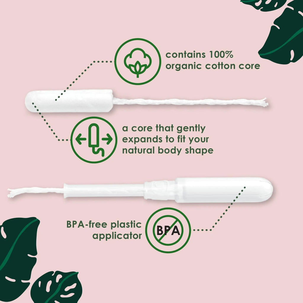 L. Organic Cotton Tampons - Regular 42 Count x 2 Packs (84 Count Total) (Packaging May Vary) L. Au supplements