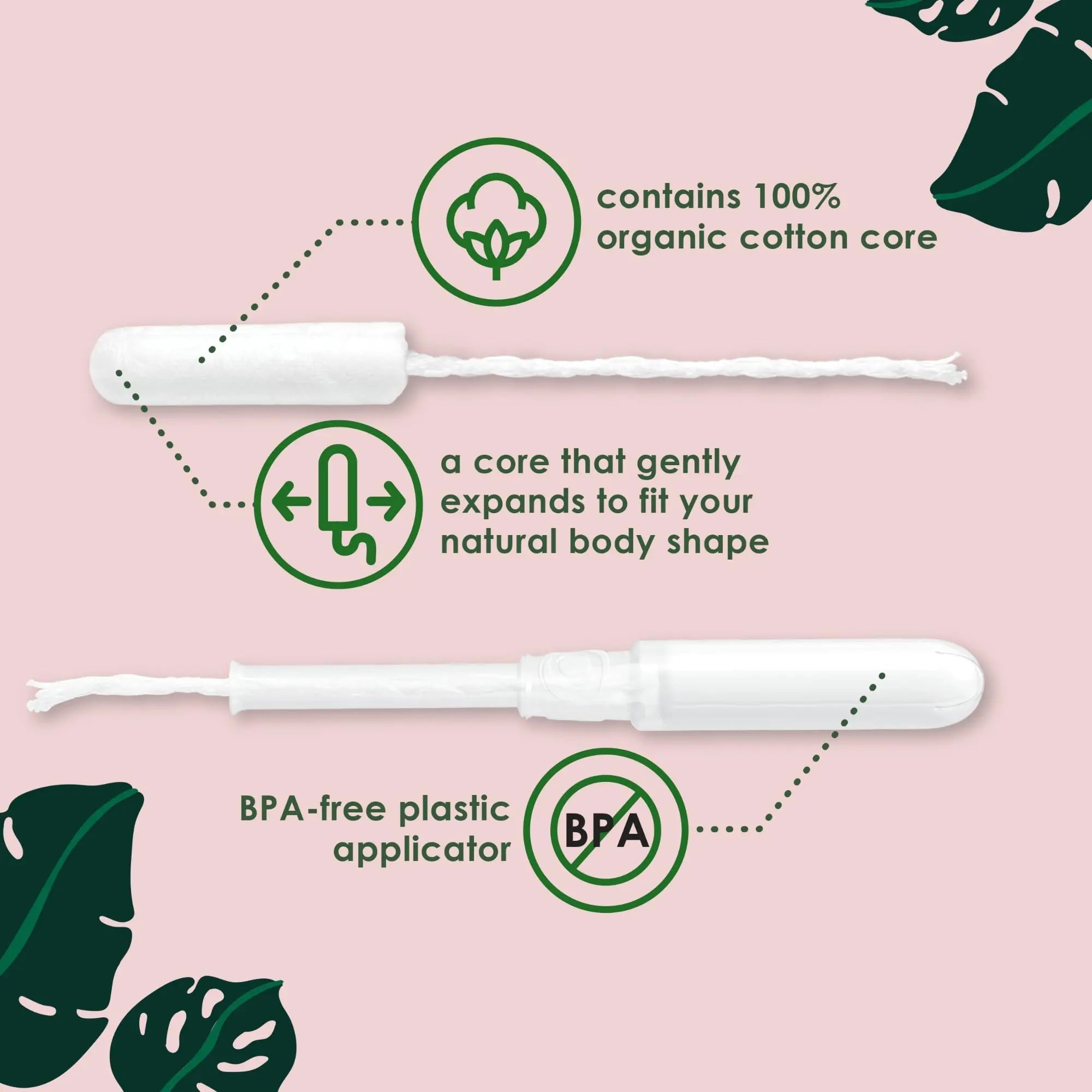 L. Organic Cotton Tampons - Regular 42 Count x 2 Packs (84 Count Total) (Packaging May Vary) L. Au supplements