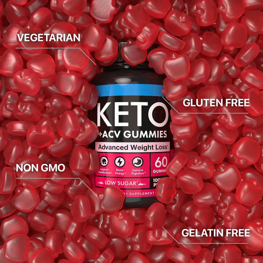 Keto Apple Cider Vinegar Gummies 1000mg - Well-Digested ACV Keto Gummies for Weight Loss Beilancy Au supplements