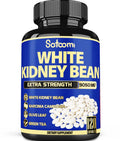 6in1 White Kidney Bean Extract Capsules 9050 Mg - with Garcinia Cambogia, Olive Leaf Satoomi Au supplements