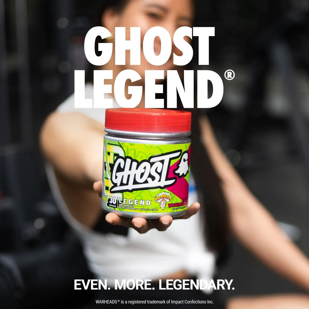 GHOST Legend V3 Pre-Workout Powder, Warheads Sour Watermelon - 30 Servings – Pre GHOST Au supplements