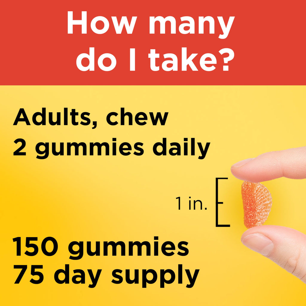 Nature Made Vitamin C 250 mg Per Serving, Dietary Supplement for Immune Support, Vitamin C Gummies for Adults