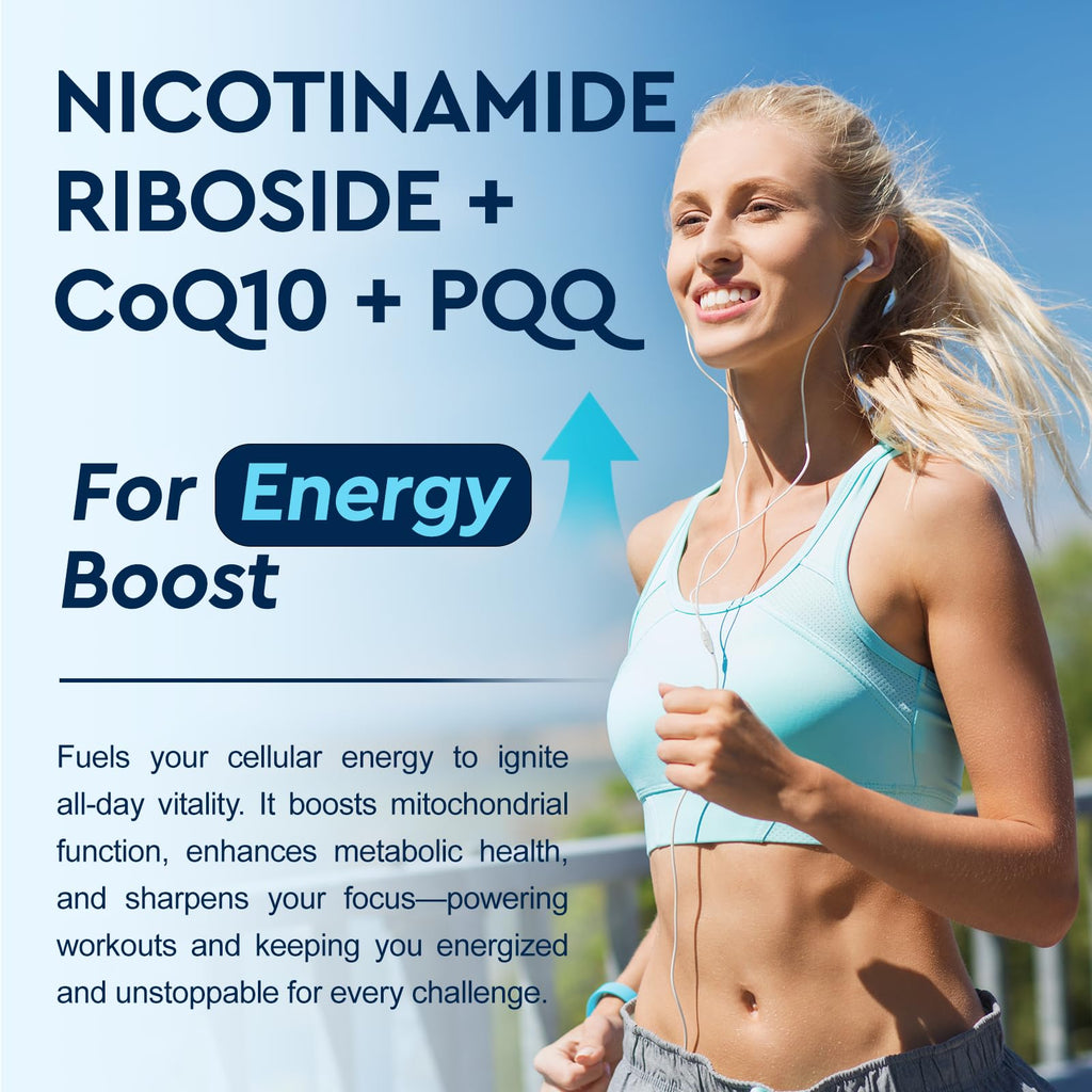 Liposomal NAD+ Liquid Supplement, Nad Resveratrol Supplement for Women & Men, Nicotinamide Riboside with PQQ, CoQ10, Quercetin for Anti-Aging, Brain, Cellular Energy Health, Strawberry Flavor, 2 Fl Oz ReviNutra Au supplements