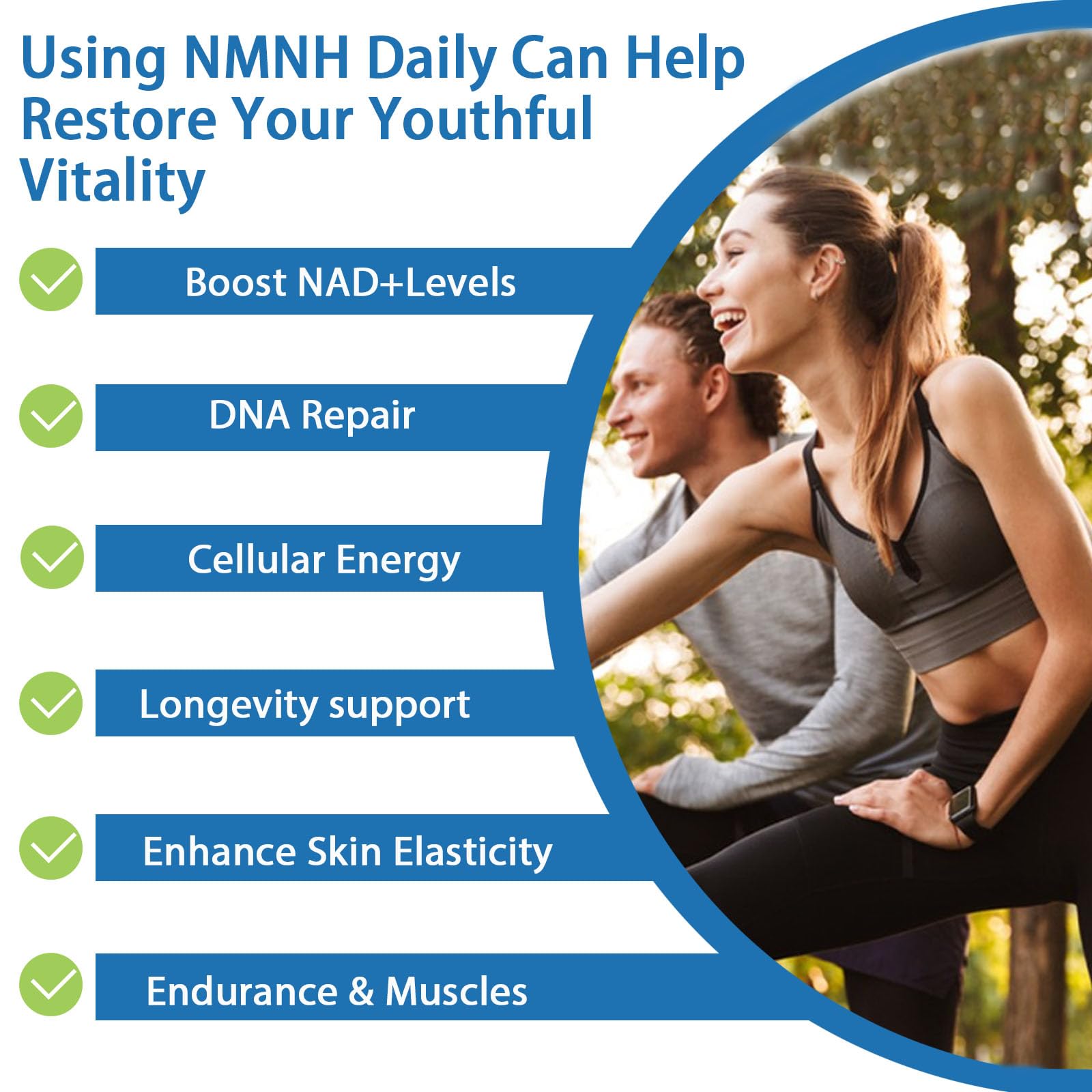 YZQ WAIDE NMNH (Dihydronicotinamide Mononucleotide), 1000mg NMNH Supplement to Boost NAD+ Levels Resveratrol Supplement with Quercetin for Energy, Aging, Non-GMO, Gluten Free, 120 Capsules YZQ WAIDE Au supplements
