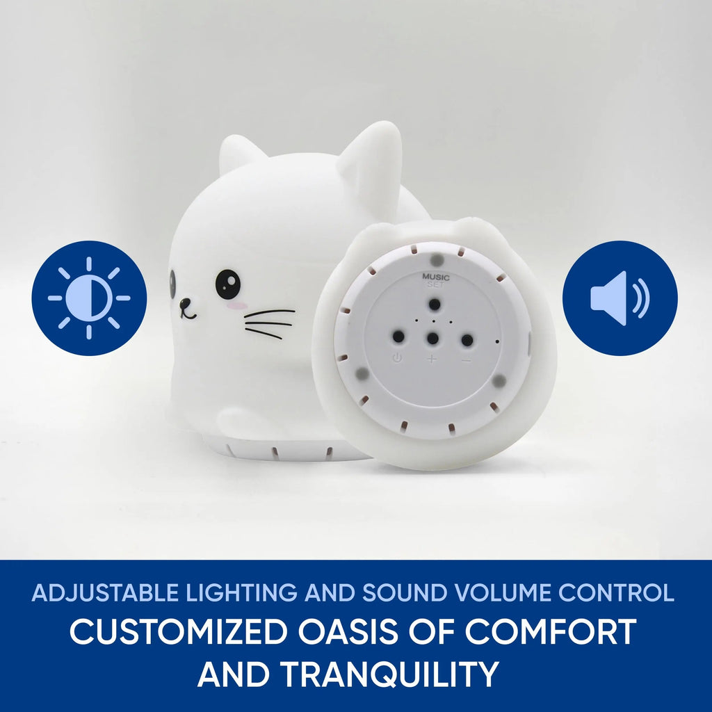 Mindfulness 'Breathing Kitty' | 4-7-8 Guided Visual Meditation Breathing Light | 3 in 1 Device Rainlax Au supplements