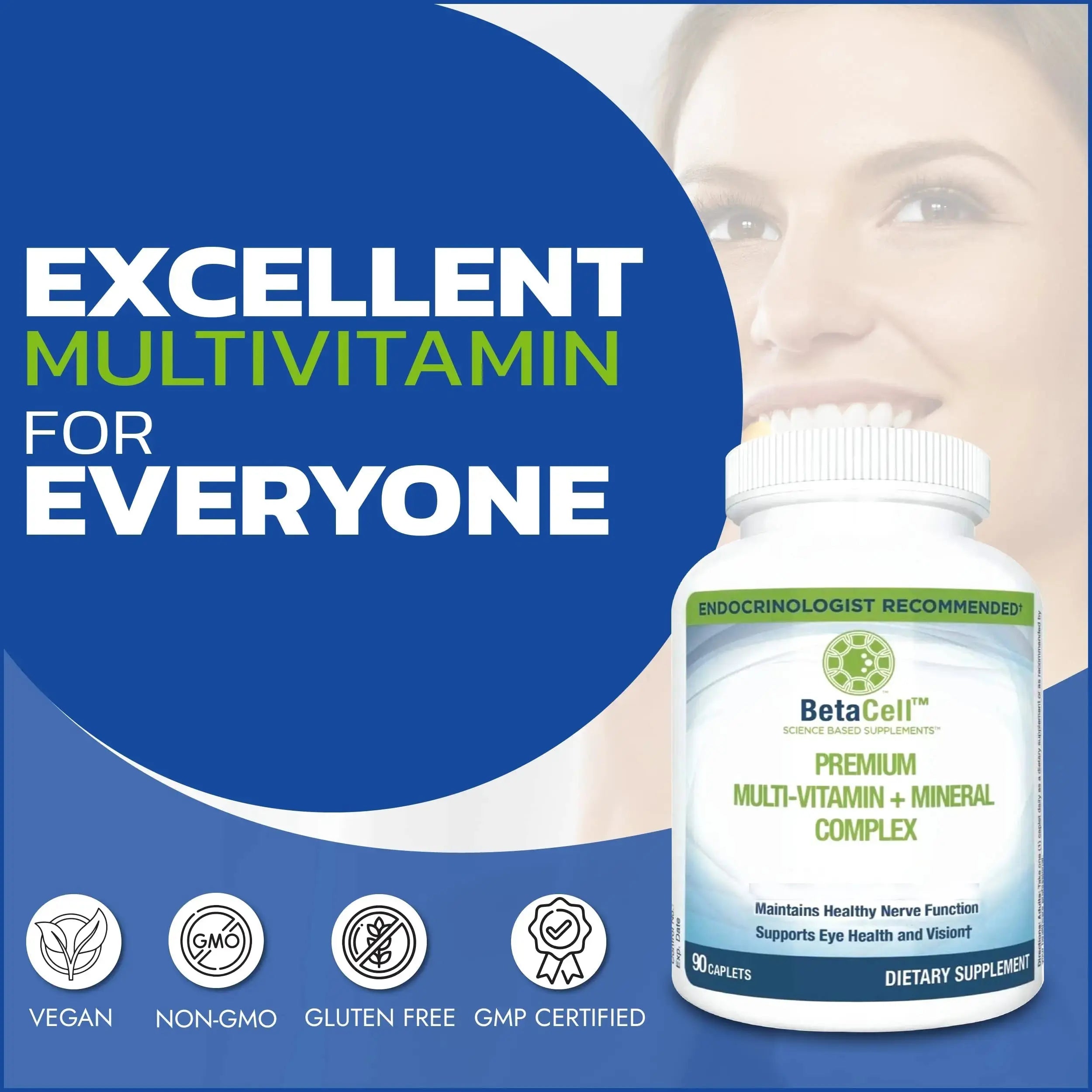BETACELL Multivitamin Mineral Complex - Multivitamin for Men and Women - Vitamin Supplements - Pure Encapsulations Multivitamin BETACELL Au supplements
