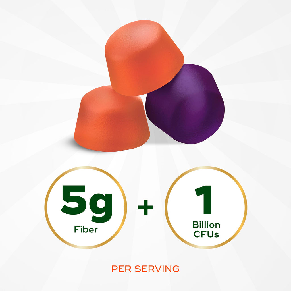 Align Probiotic, Probiotics + Fiber Gummies, Probiotics Help Relieve Occasional Bloating*, Fiber Helps Support a Healthy Digestive System