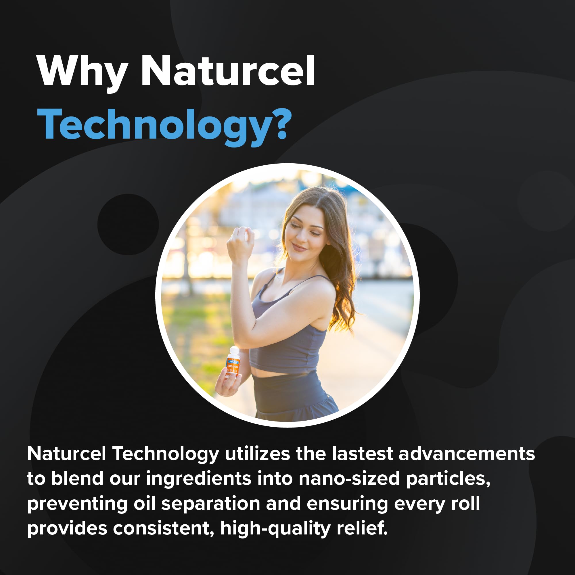 Naturcel Sport Roll-On, 2FL OZ, Topical Reliever for Aches and Pains of Muscles and Joints, Cooling, Fast Acting, Mess Free Massage Roller, Colorless Naturcel Au supplements