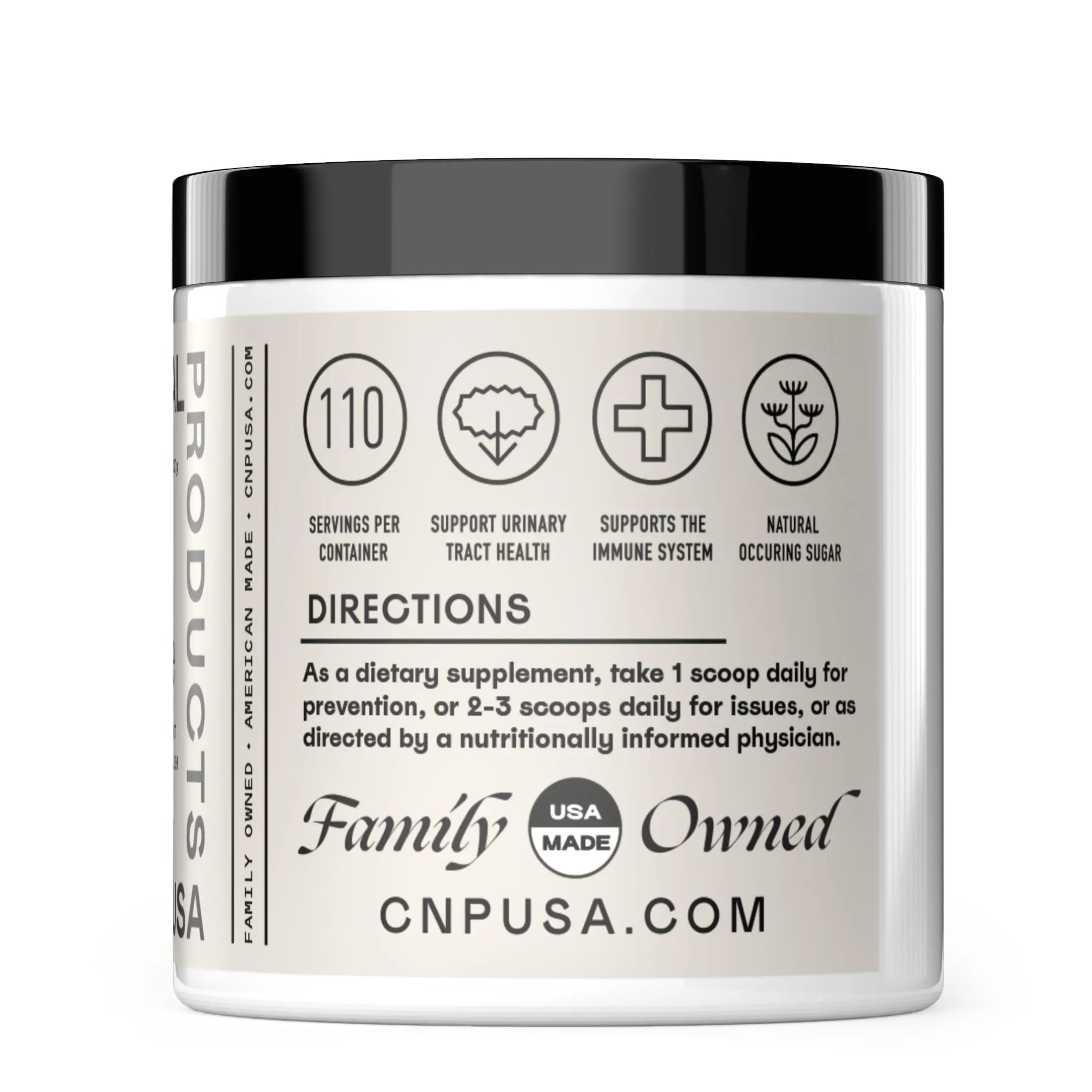 CNP Organic D Mannose Powder 2000mg - Powder D Mannose Supplement for UTI Support, Pure D-Mannose Powder from Guar Beans, Vegan Non GMO Clean Formula, Bladder Urinary Tract Health Supplement Use Complete Natural Products Au supplements