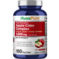 NusaPure Apple Cider Vinegar Complex 1500 mg 180 Veg Caps Suitable for Vegetarians and Vegans, Non-GMO NusaPure Au supplements