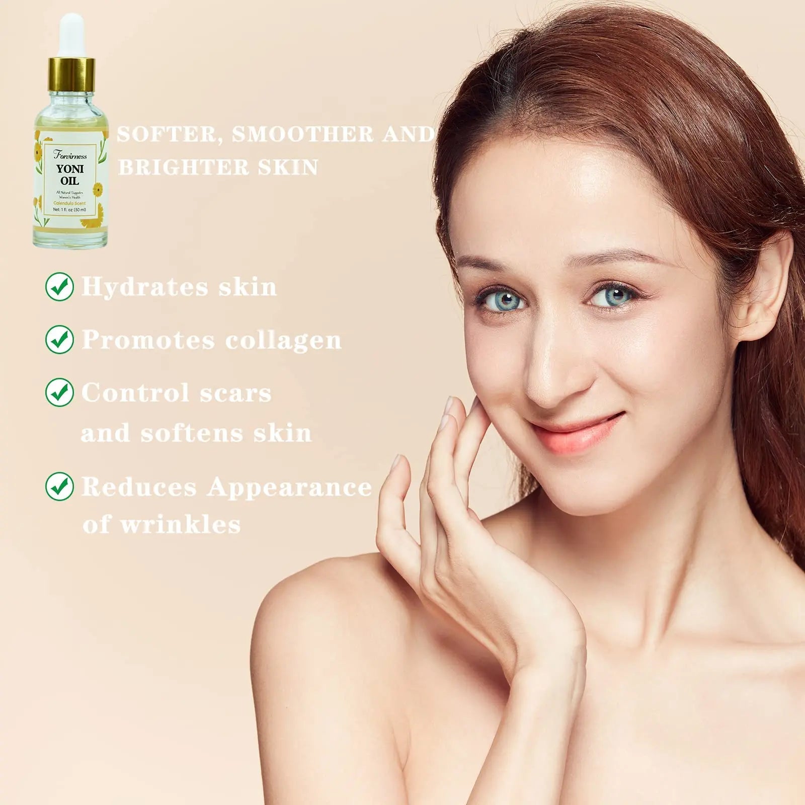 3 Packs Natural Yoni Oil Feminine Wash Ph Balanced for Women, Eliminates Vaginal Odor forvirness Au supplements