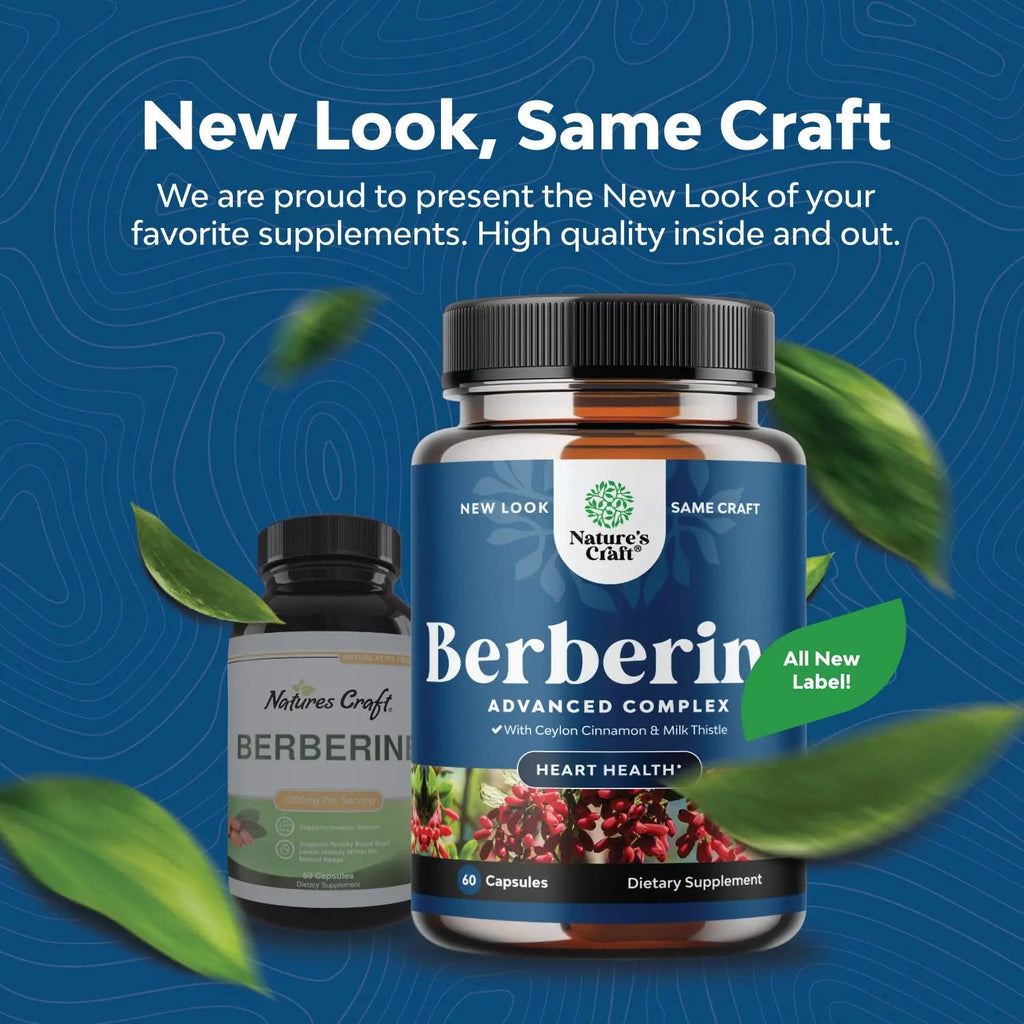 Balancing Berberine Plus 1200mg Per Serving Complex - Antioxidant Berberine with Ceylon Natures Craft Au supplements