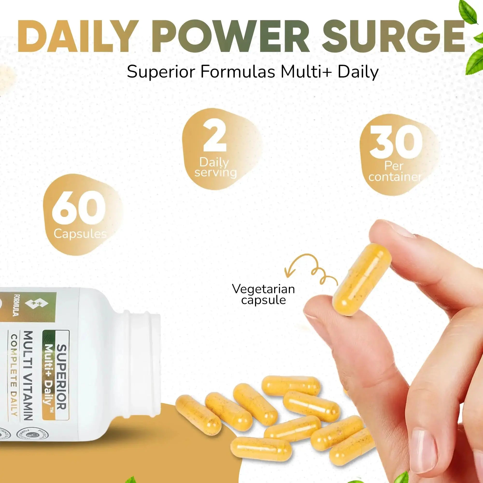 Superior Formulas LLC High Potency Multivitamin with AREDS2 Nutrients; Physician-Formulated Daily Supplement with Lutein, Zeaxanthin, Zinc, Vitamin C & E Superior Formulas LLC Au supplements