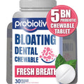 Probiotiv Chewable Probiotics for Daily Bloating w/ 5 Billion CFU – “Two-in-One Combo” Probiotiv Au supplements