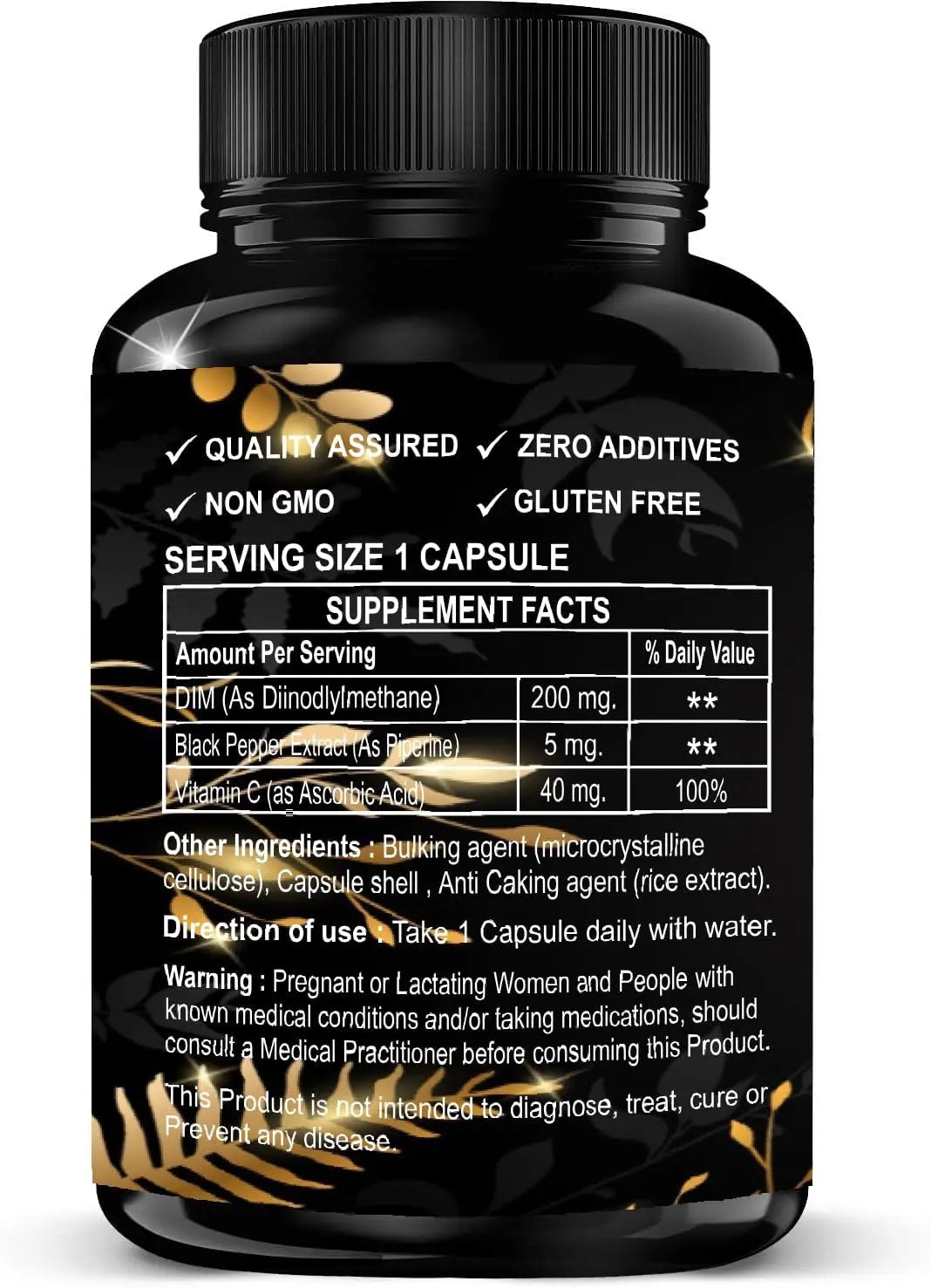 DIM Supplement 200 mg | Estrogen Balance for Women & Men | Hormone Balance, Hormonal Acne Supplements Generic Au supplements