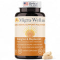 Wellkasa Migra-Well AM: Energizing Daily Methylated Multivitamin with Bioavailable Minerals & Antioxidants Supporting Brain Wellkasa Au supplements