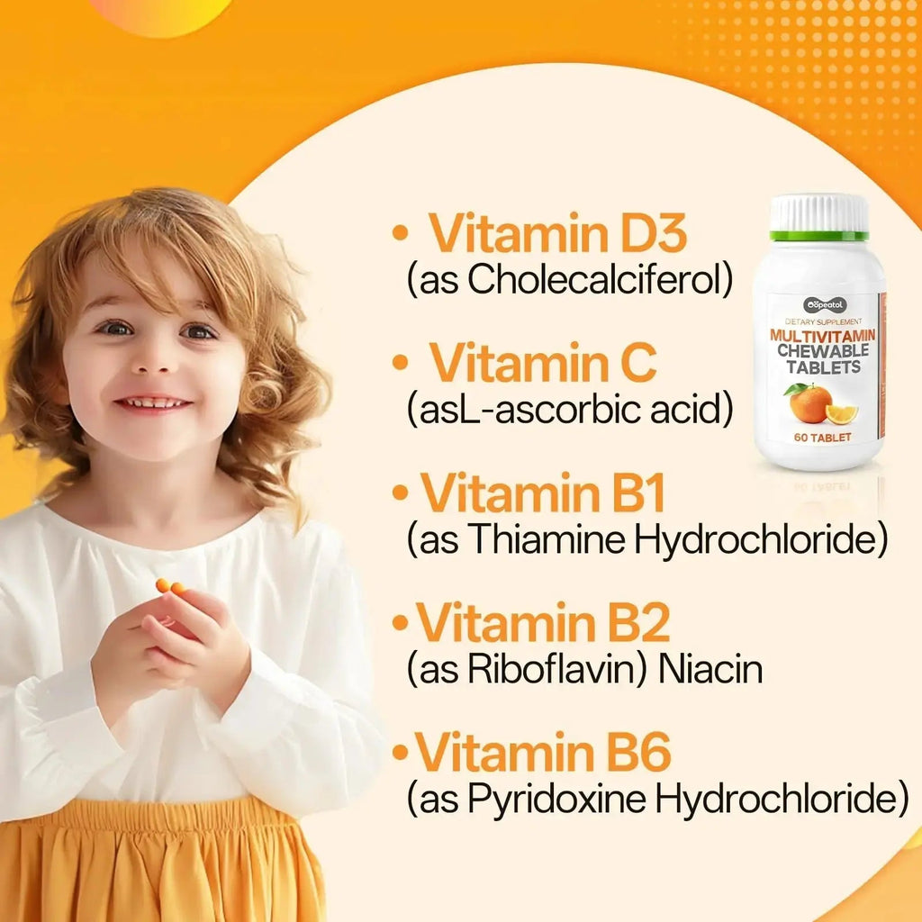 Oopeatol Multivitamin for Adults with Vitamin C, D3 & B Vitamins | Daily Increase Body Protection, Energy & Bone and Joint Equilibrium and Health | Oopeatol Au supplements