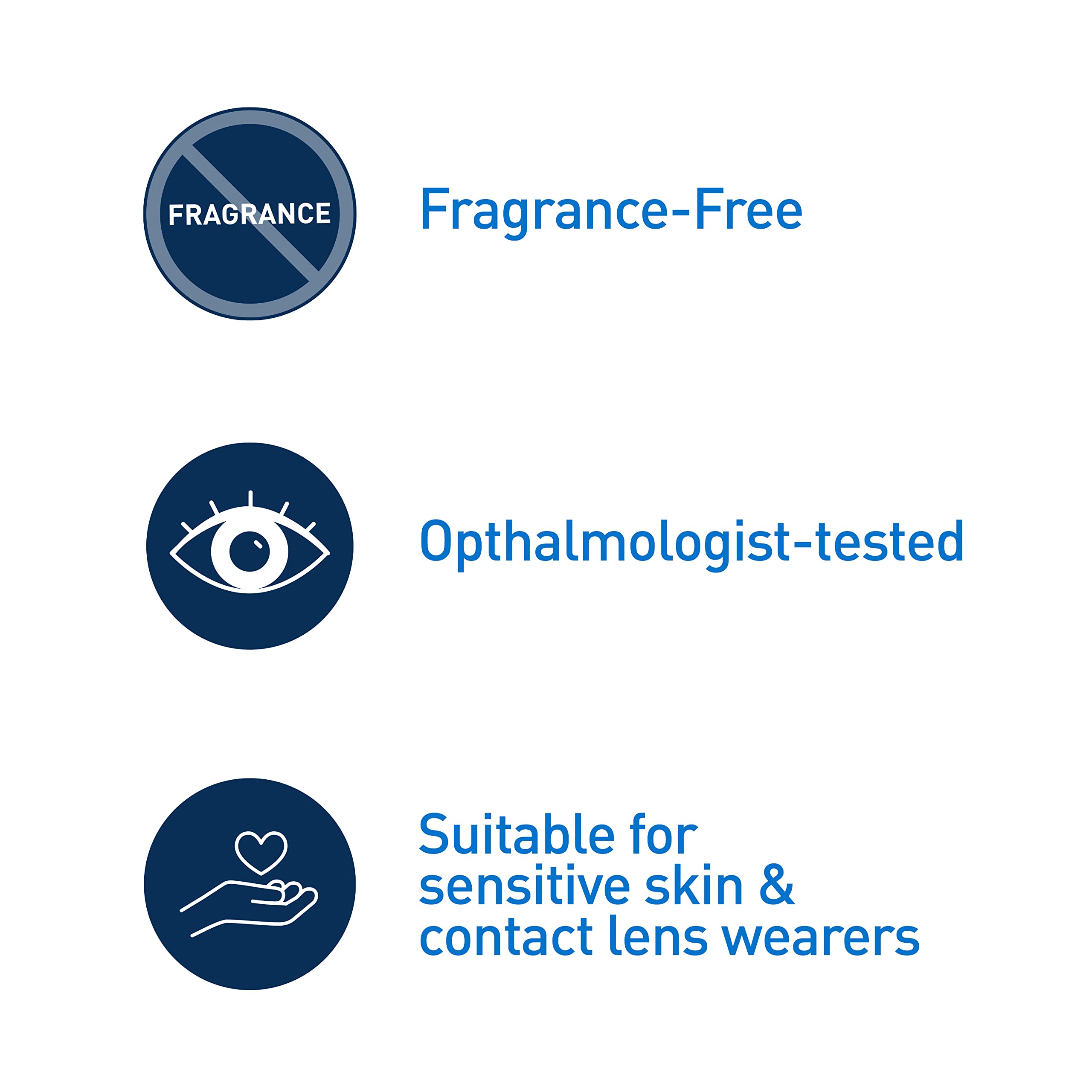 CeraVe Eye Makeup Remover with Hyaluronic Acid and Ceramides, Waterproof, Non-Comedogenic, Fragrance Free